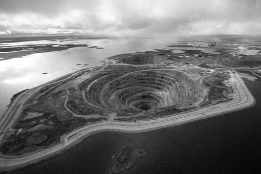 What happens after a diamond mine closes?