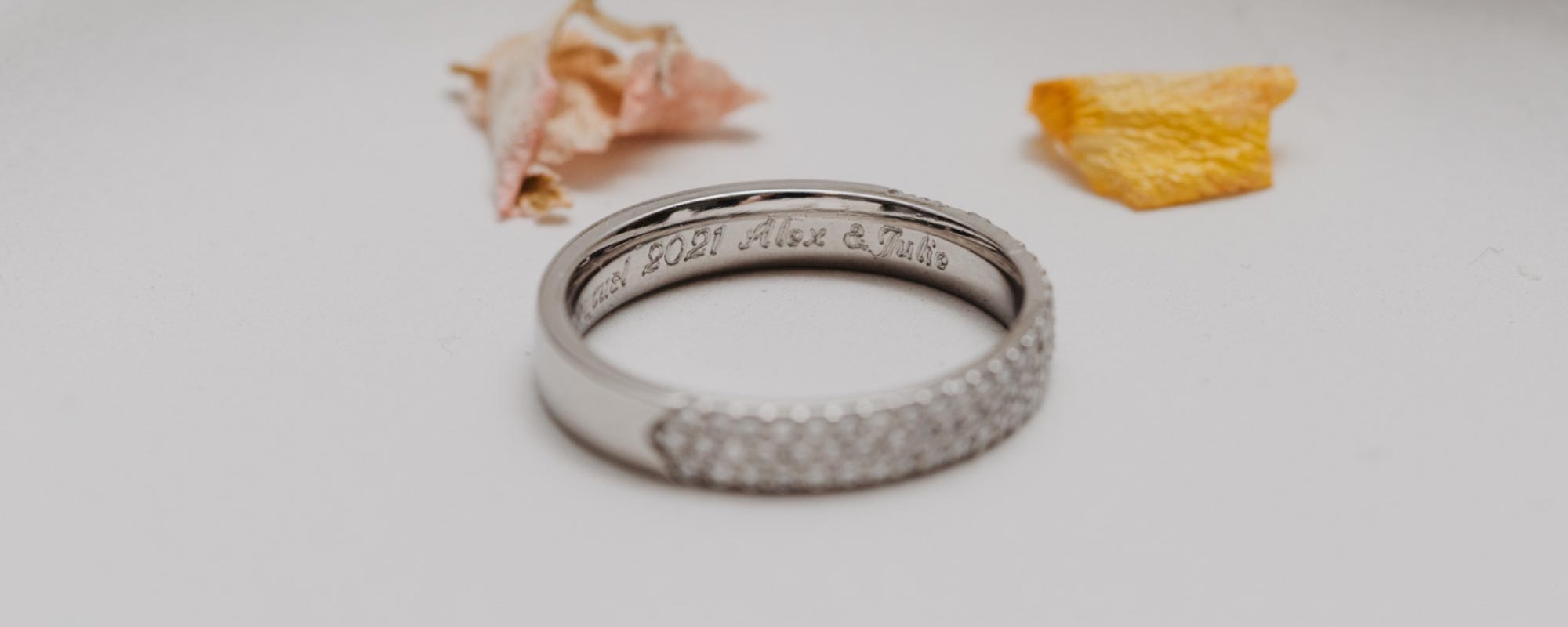 Engraving Ideas for Engagement Rings and Wedding Bands