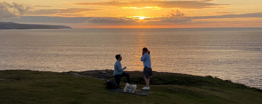 Joe & Charlotte's Cornish Sunset Proposal