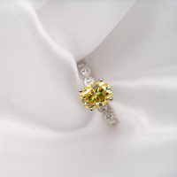 Fancy Yellow Diamond Engagement Ring | Bespoke | Ethica Diamonds