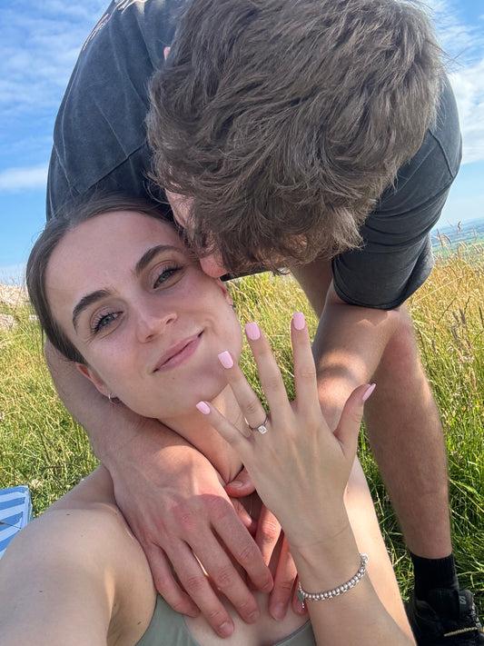 Finlay and Beth's Romantic Cheddar Gorge Picnic Proposal