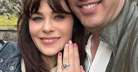Lab Grown Alternatives to Zooey Deschanel's £42,000 Engagement Ring