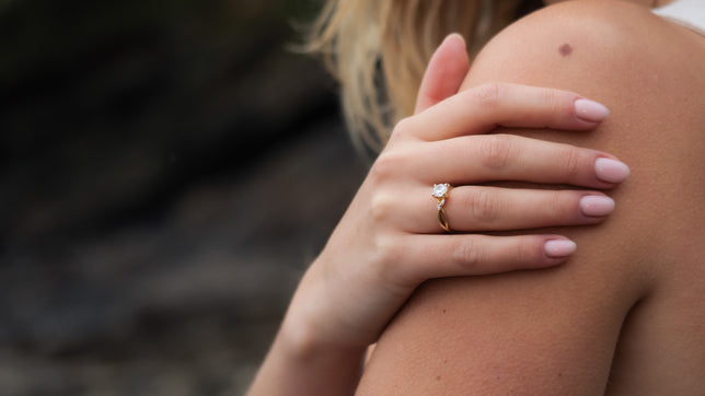 Nature Inspired Lab Diamond Engagement Ring Collection