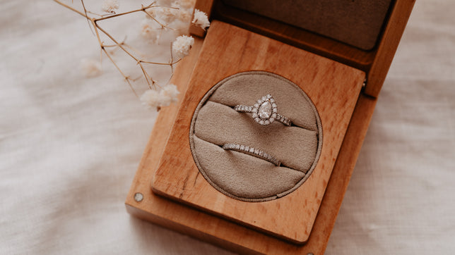 Moissanite Bridal Ring Set Collection
