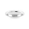 Flush Fit Wedding Band | Slight Court With Flat Edge 2.0mm