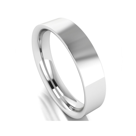 Flat Court | 5.0mm Wedding Band