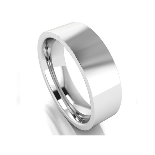 Flat Court | 7.0mm Wedding Band