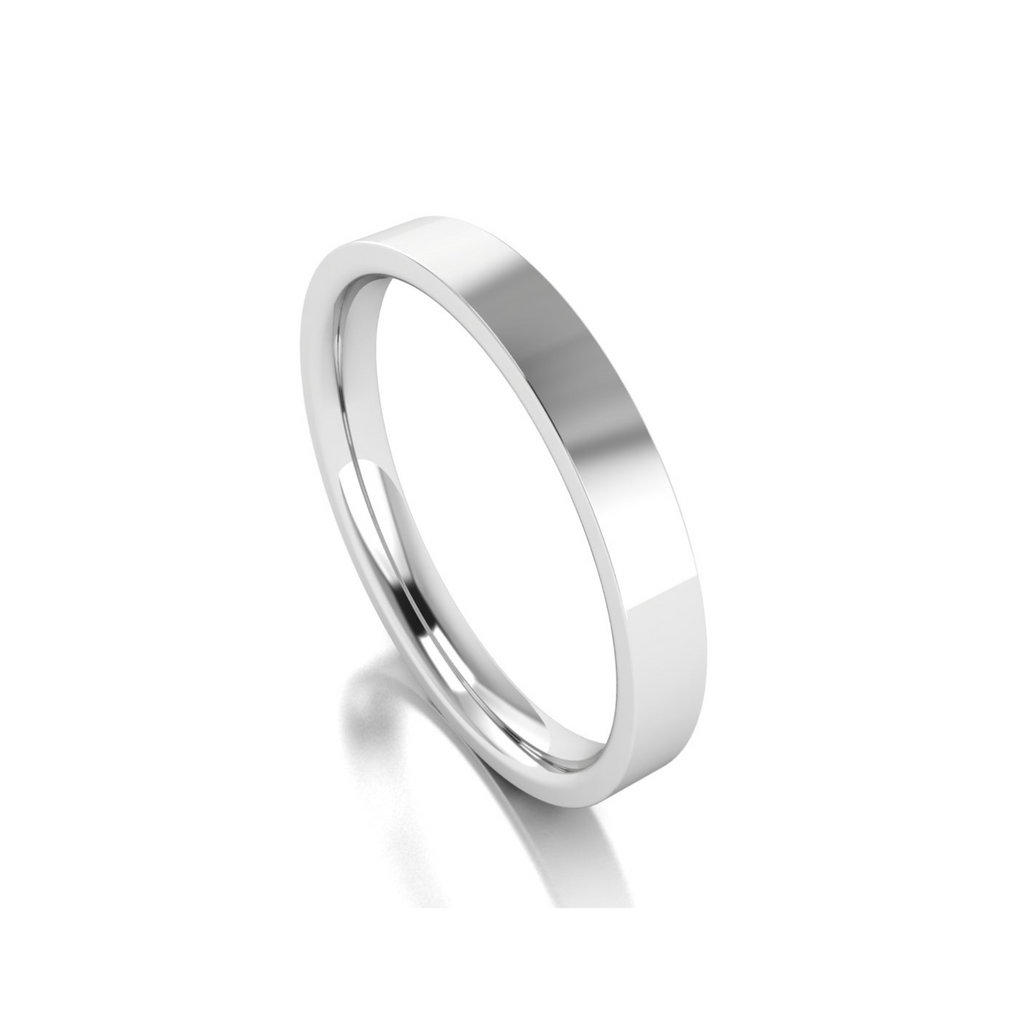 Flat Court | 2.5mm Wedding Band