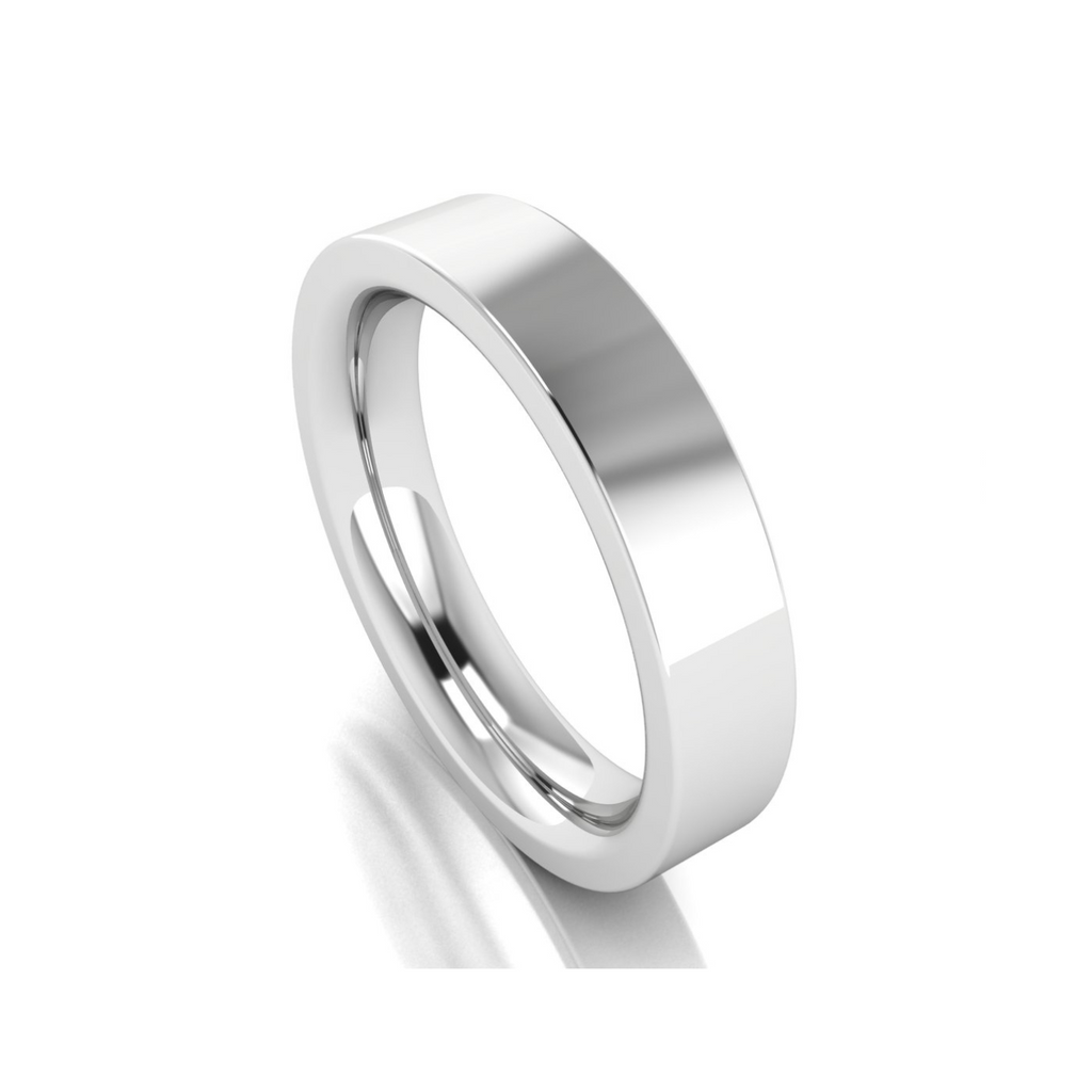 Flat Court | 4.0mm Wedding Band