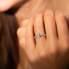 The Adelynn Ring | Lab Diamond Pear Shoulder Set Engagement Solitaire