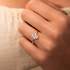 The Alice Ring | Oval Lab Diamond Four Claw Engagement Solitaire