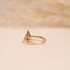 The Ali Ring | Pear Lab Diamond Dainty Engagement Solitaire