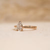 The Ali Ring | Pear Lab Diamond Dainty Engagement Solitaire