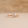 The Ali Ring | Pear Lab Diamond Dainty Engagement Solitaire