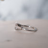 The Aurora Ring | Lab Diamond Oval & Tapered Baguette Cut Engagement Trilogy