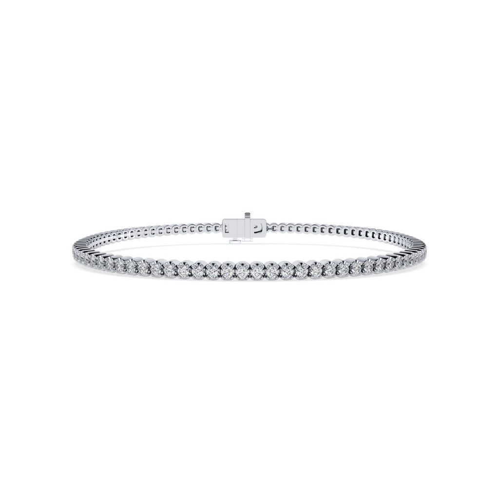 The Auryn Bracelet | 2.0ct Lab Grown Diamond 14k Gold Tennis