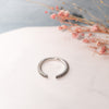 The Bibi Ring | Lab Diamond Open Shank Stacking Band