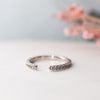 The Bibi Ring | Lab Diamond Open Shank Stacking Band