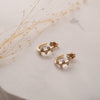 The Bryher Earrings | VS1 D-E Lab Diamonds. 100% Recycled 9k Gold Huggies