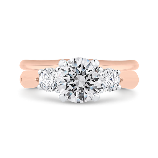 The Jasmine Wedding Ring | Matching Wedding Band Bridal Set