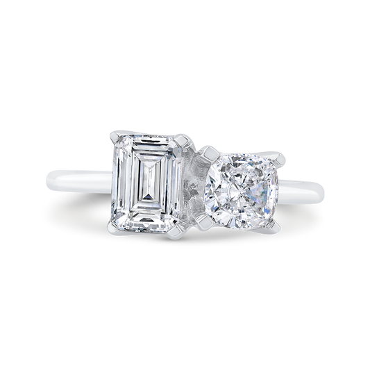 The Marilyn Ring | Lab Diamond Toi Et Moi Engagement