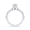 The Effie Ring | Lab Diamond Split Shank Emerald Cut Engagement Solitaire