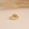 The Cinta Ring |  Oval Lab Diamond Graduated Engagement Trilogy