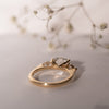 The Claire Ring | Oval & Pear Lab Diamond East West Engagement Trilogy