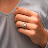 The Juno Ring | Lab Diamond Modern Baguette Dainty Band