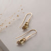 The Demelza Earrings | VS1 D-E Lab Diamonds. Ethical Gemstones. 100% Recycled 9k Gold Drop