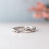 The Deva Ring | Lab Diamond Modern Contour Shaped Band