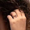 The Dylan Ring | Lab Diamond Tiara Contour Shaped Band