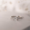 The Eden Ring | Emerald Lab Diamond Art Deco Engagement Trilogy