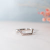 The Electra Ring | Lab Diamond Pavé Shaped Band