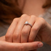 The Eliana Ring | Lab Diamond Oval Marquise Vintage Halo Engagement