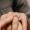 The Abrielle Ring | Round Lab Diamond Split Shank Solitaire Engagement