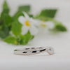 The Akilina Wedding Ring | Matching Bridal Wave Shaped Band