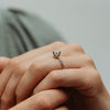 The Aldana Ring | Lab Diamond Twisted Rope Engagement