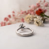 The Aria Ring | Round Lab Diamond Modern Engagement Solitaire