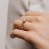 The Cyra Ring | Round Lab Diamond Tiffany Engagement Solitaire