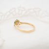 The Dahlia Ring | Lab Diamond Hexagonal Engagement Halo