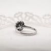 The Dahlia Ring | Lab Diamond Hexagonal Engagement Halo