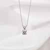 The Echo Pendant | Round Lab Diamond Spilt Bail Solitaire