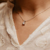 The Echo Pendant | Round Lab Diamond Spilt Bail Solitaire