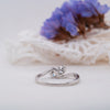 The Elysia Ring | Round Lab Diamond Toi Et Moi Wave Vintage Engagement