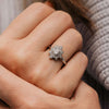 The Eugenie Ring | Lab Diamond Edwardian Statement Engagement Halo