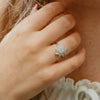 The Eugenie Ring | Lab Diamond Edwardian Statement Engagement Halo