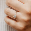 The Frankie Ring | 0.65ct VS1 Lab Diamond Round 18k Gold Four Claw Engagement Solitaire