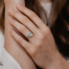 The Lovina Ring | Lab Diamond Cushion Cut Engagement Halo