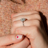 The Mina Ring | Lab Diamond Vintage Engagement Halo